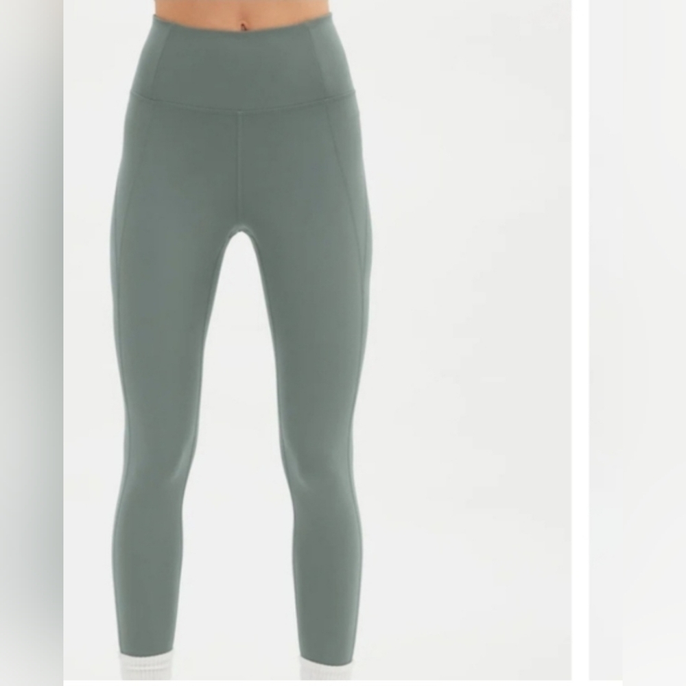 Girlfriend Collective Sage Green Leggings